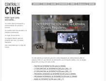 Tablet Screenshot of centraldecine.com